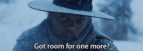Yes, Django, we got room for you in Western 106