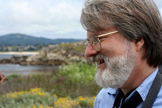 Gardner Contemplates a Photo